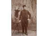 1917 POTURI HAT ELECTRIC CARRIER FOTO FOTO CARTON