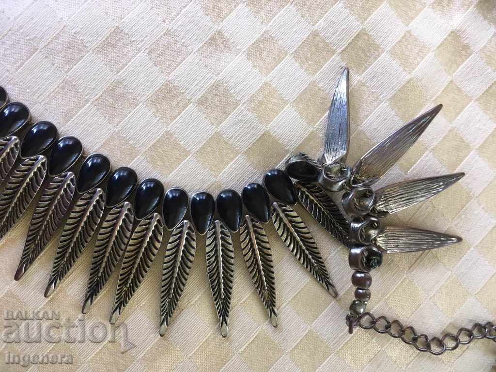 Auction NECKLACE NECKLACE SILVER SACHAN ANCIENT WITH STONES Auction NECKLACE NECKLACE SILVER SACHAN ANCIENT WITH STONES