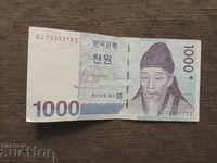 1000 вон 2006  Южна Корея
