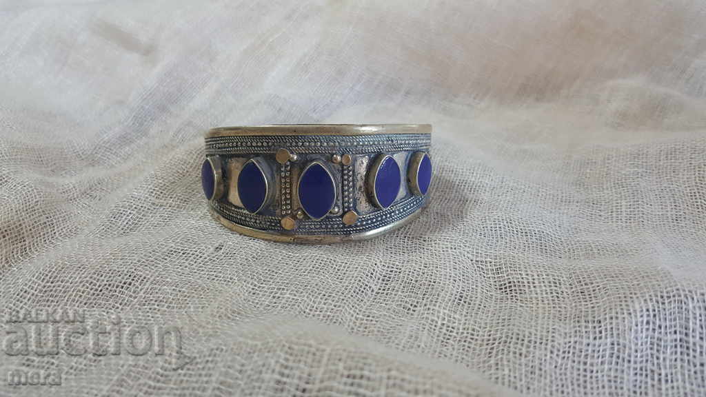 An ancient Arabian bracelet with turquoise stones - 5