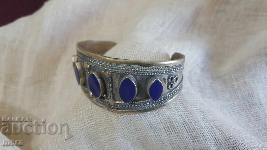 An ancient Arabian bracelet with turquoise stones - 6