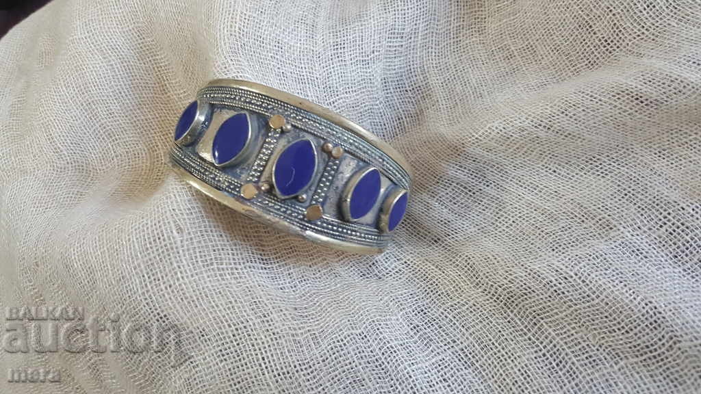 An ancient Arabian bracelet with turquoise stones - 7