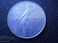 50 LEI 1979 ITALY - THE COIN