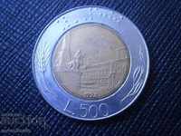 500 LEI 1992 ITALY - THE COIN
