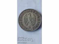 5 марки Германия 1936г A сребърна.