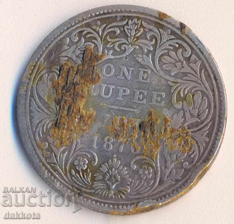 India 1 rupee 1876, 11.2