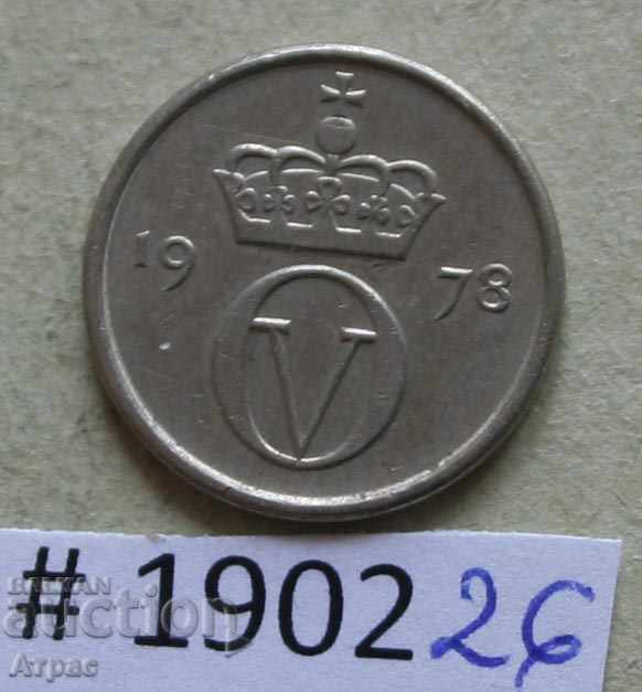 10  оре  1978   Норвегия с цена € 0.20 | 0.39 лв.