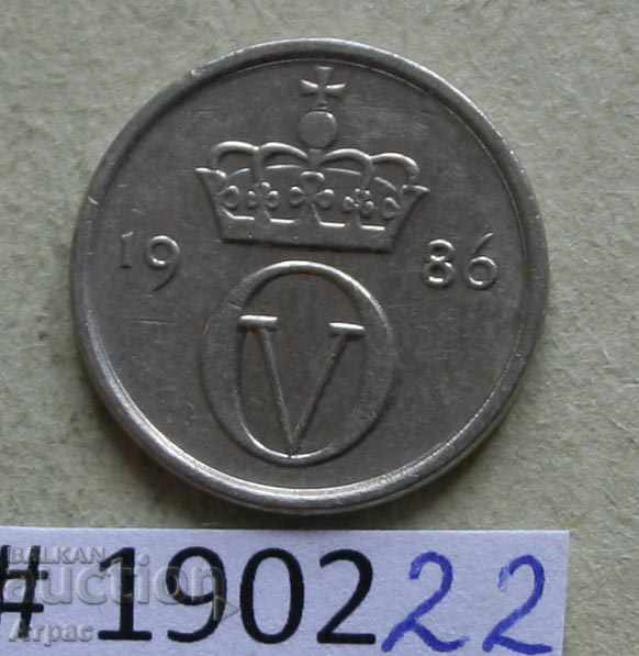 10  оре  1986   Норвегия с цена € 0.20 | 0.39 лв.