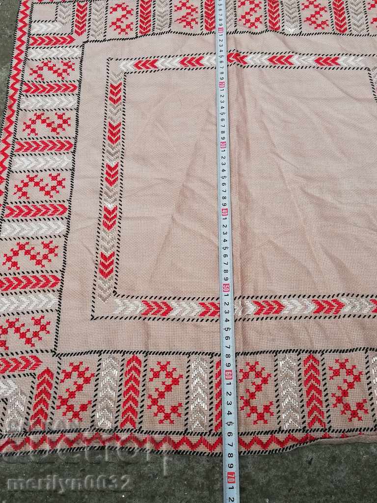 Carton brodat vechi, fețe de masă, mei, broderie bulgară cu preț 46.00 BGN | € 23.52