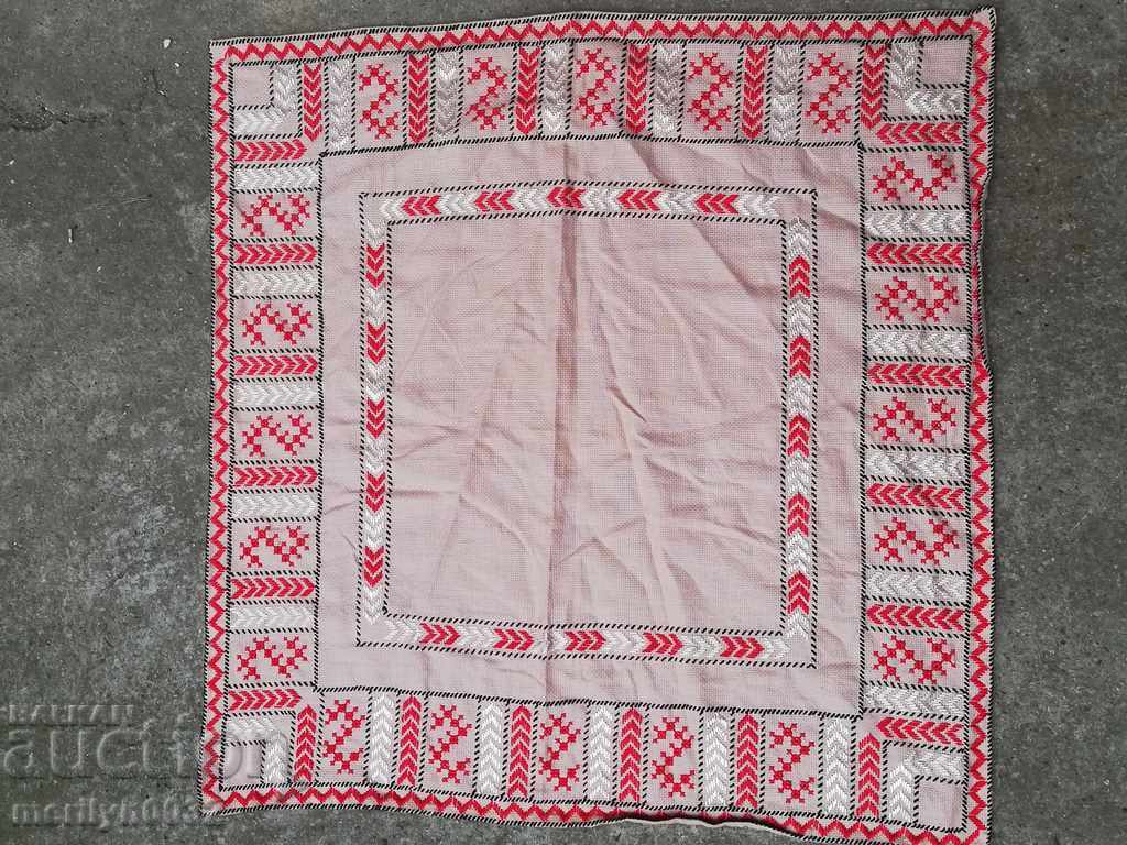 Livrarea Carton brodat vechi, fețe de masă, mei, broderie bulgară