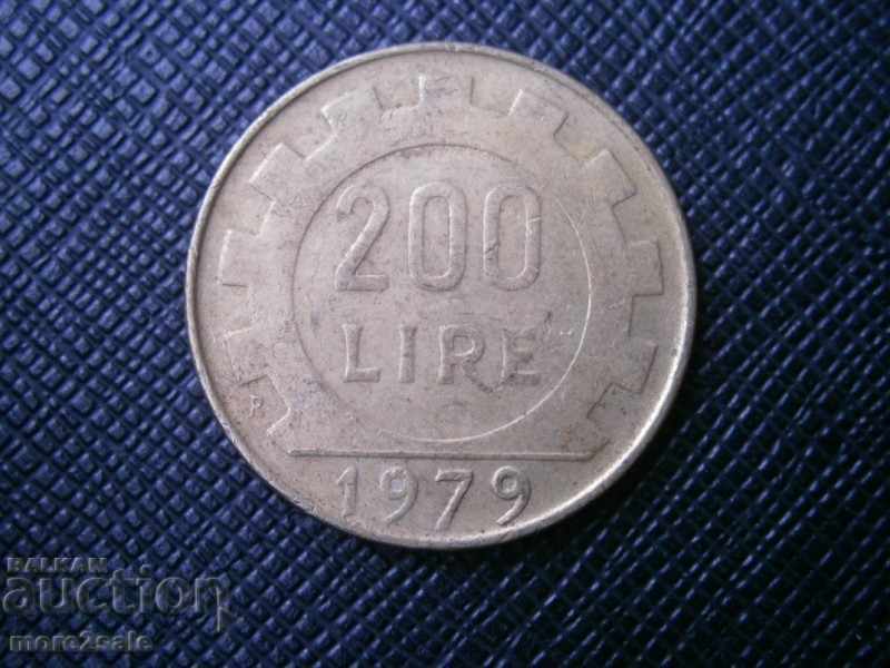 200 LEI 1979 - ITALIA - MONEDA