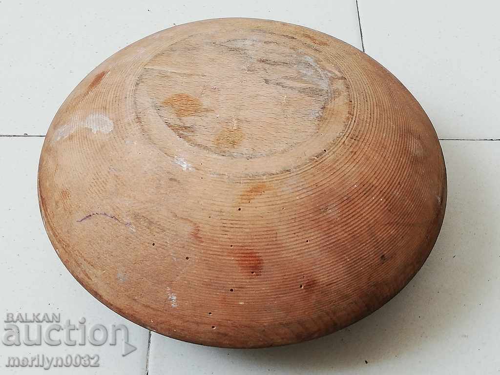 Παλιά ξύλινα μπολ, Saha ξύλινο μπολ με καπάκι, ξύλινα - 7