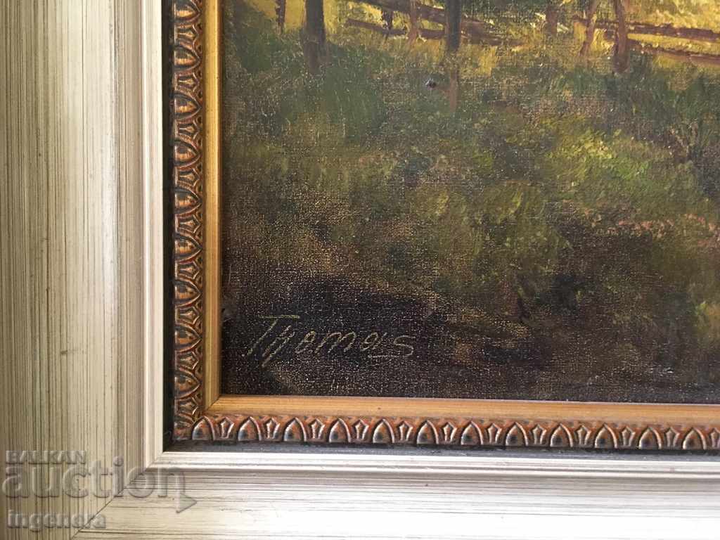 PICTURE OIL ON WRITTEN SIGNED - 6