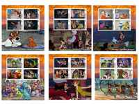 Καθαρό μπλοκ Disney Pinocchio Peter Pan Robin Hood 2018 Τόνγκο