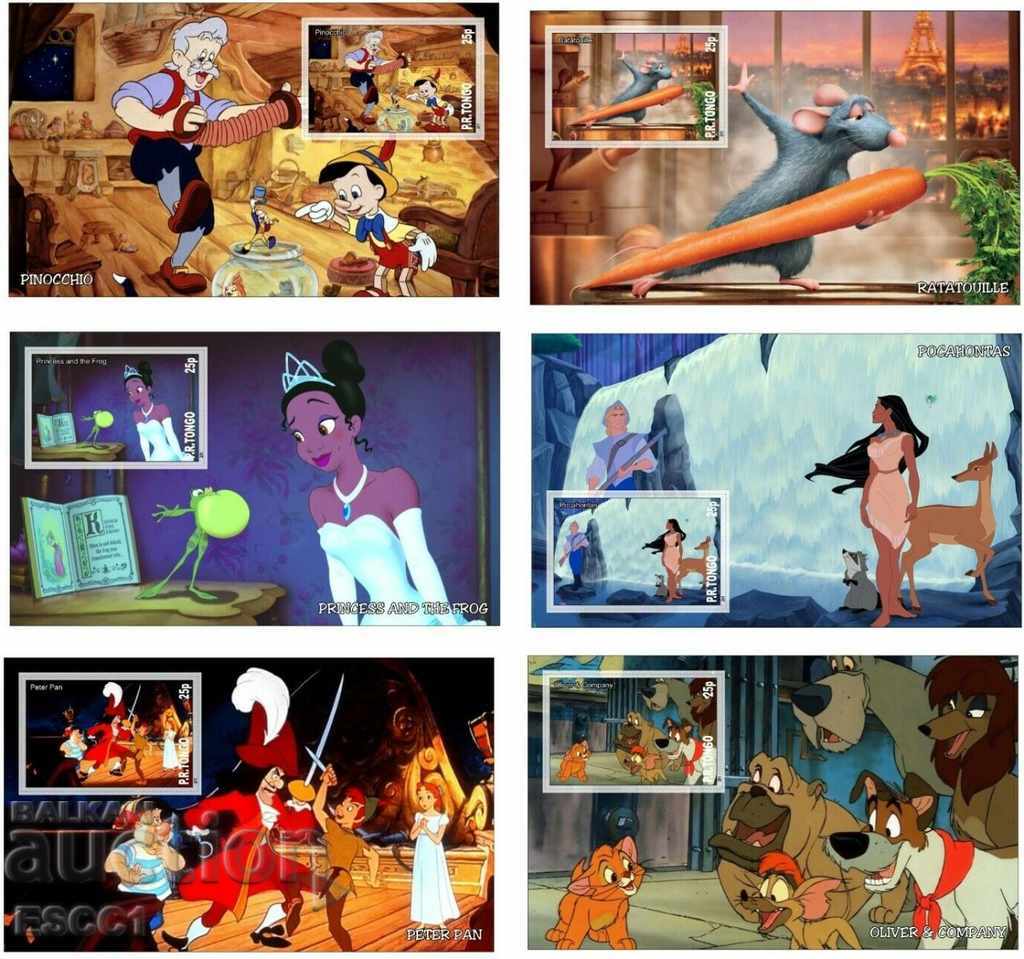Clean Blocks Disney Pinocchio Peter Pan Ratatui 2011 o Tongo