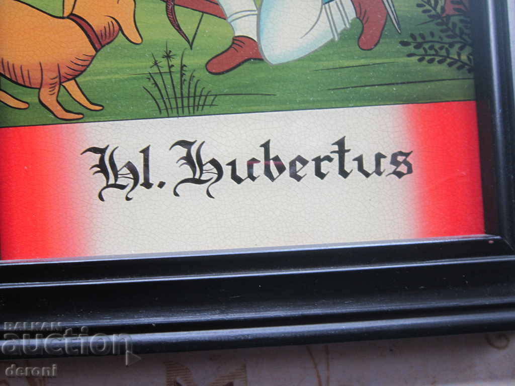 Delivery of Old icon stained glass gold