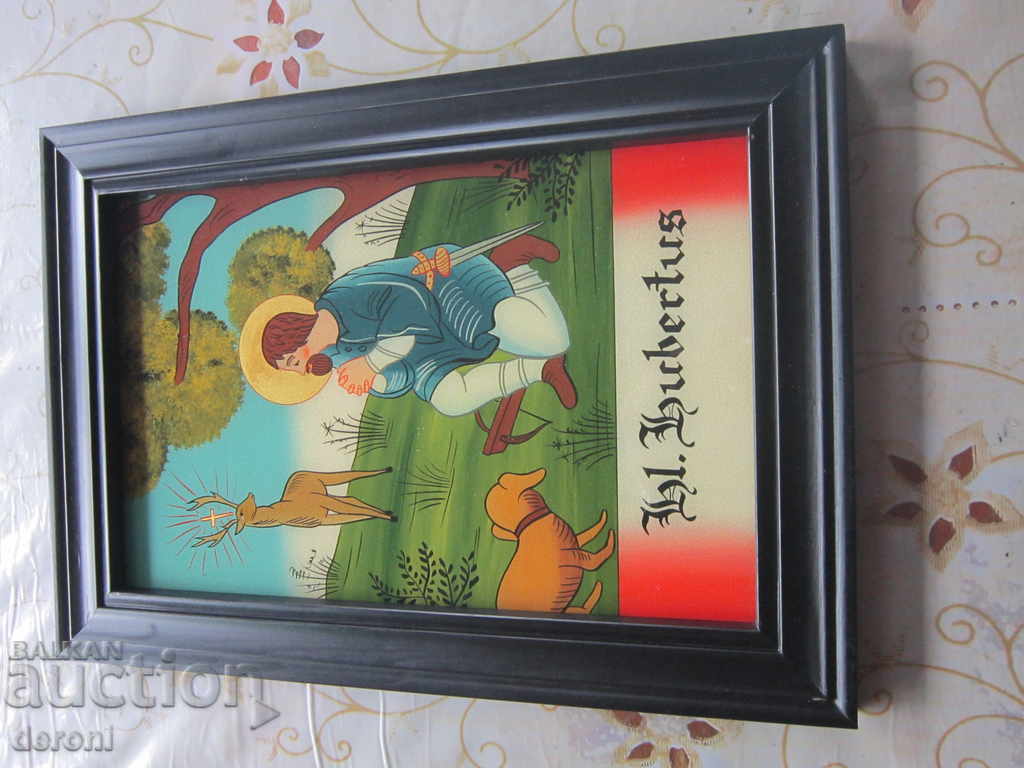 Old icon stained glass gold - 7