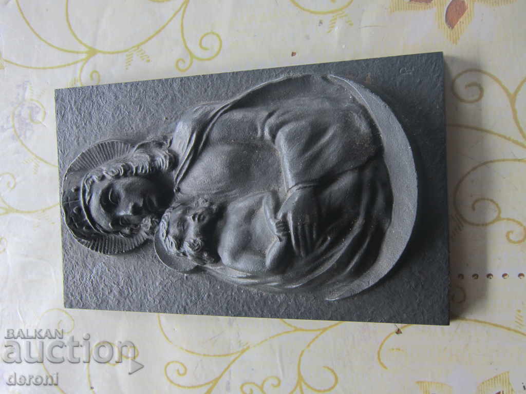 An old author's metallic plastic icon - 7 An old author's metallic plastic icon - 7