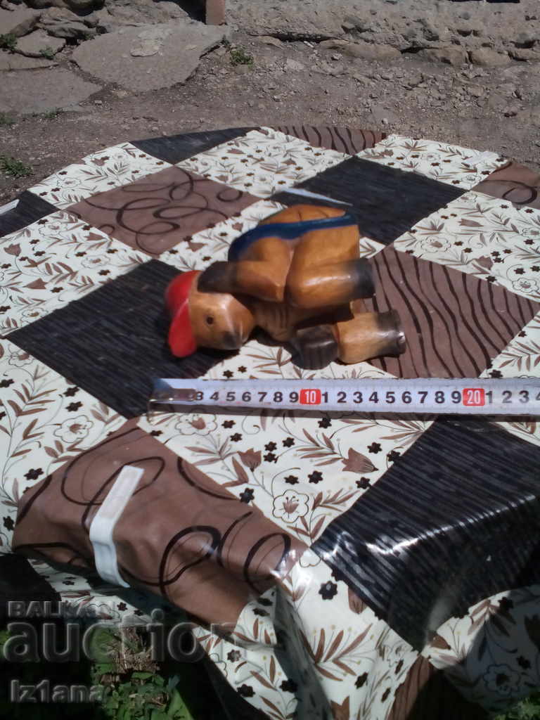 An old wooden turtle - 6 An old wooden turtle - 6