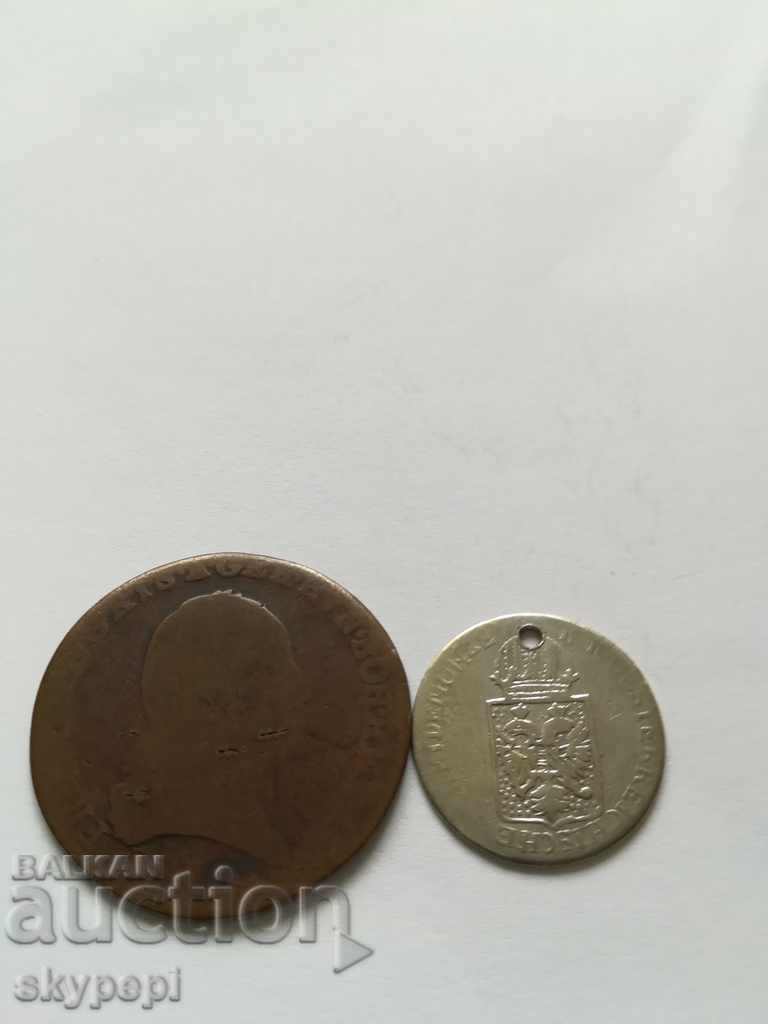 KREUZER 2 BUC. 1800 ȘI 1848 cu preț € 6.11 | 11.95 BGN