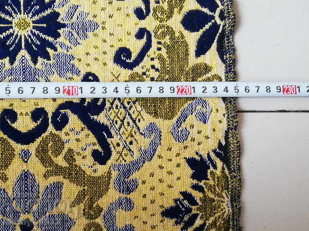 Παλιά μπλε διπλής όψης κουβέρτα κάλυμμα πολύχρωμο χαλί - 7 Παλιά μπλε διπλής όψης κουβέρτα κάλυμμα πολύχρωμο χαλί - 7