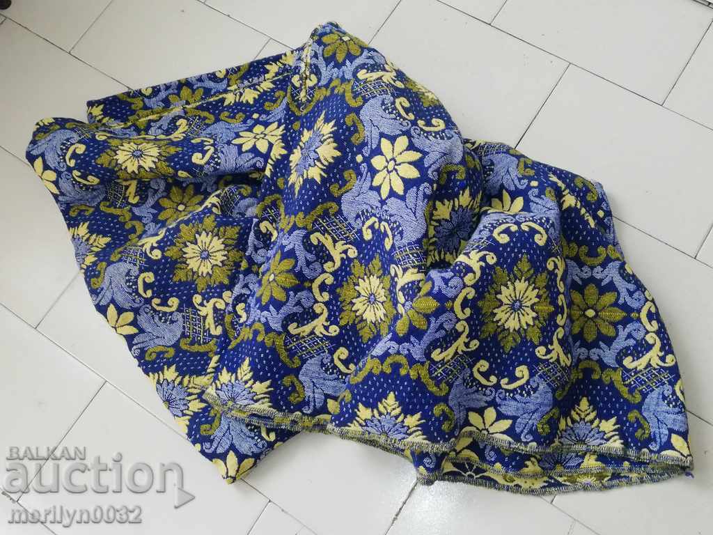 Old blue double-sided Overlay cover carpet stained with price 88.00 BGN | € 44.99 Old blue double-sided Overlay cover carpet stained with price 88.00 BGN | € 44.99