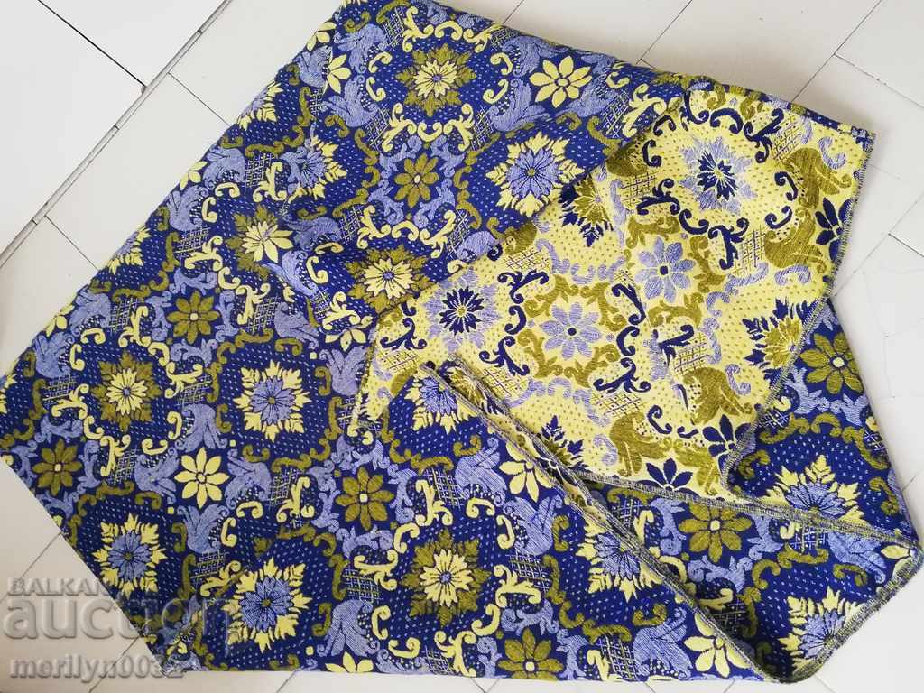 Old blue double-sided Overlay cover carpet stained - 5 Old blue double-sided Overlay cover carpet stained - 5