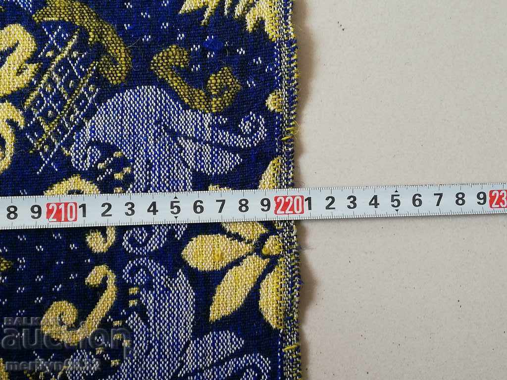 Old blue double-sided Overlay cover carpet stained - 6 Old blue double-sided Overlay cover carpet stained - 6