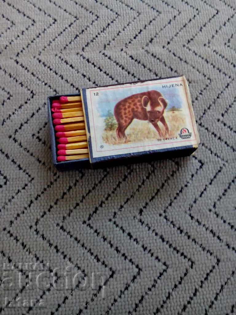 Old match, matchbox - 5 Old match, matchbox - 5