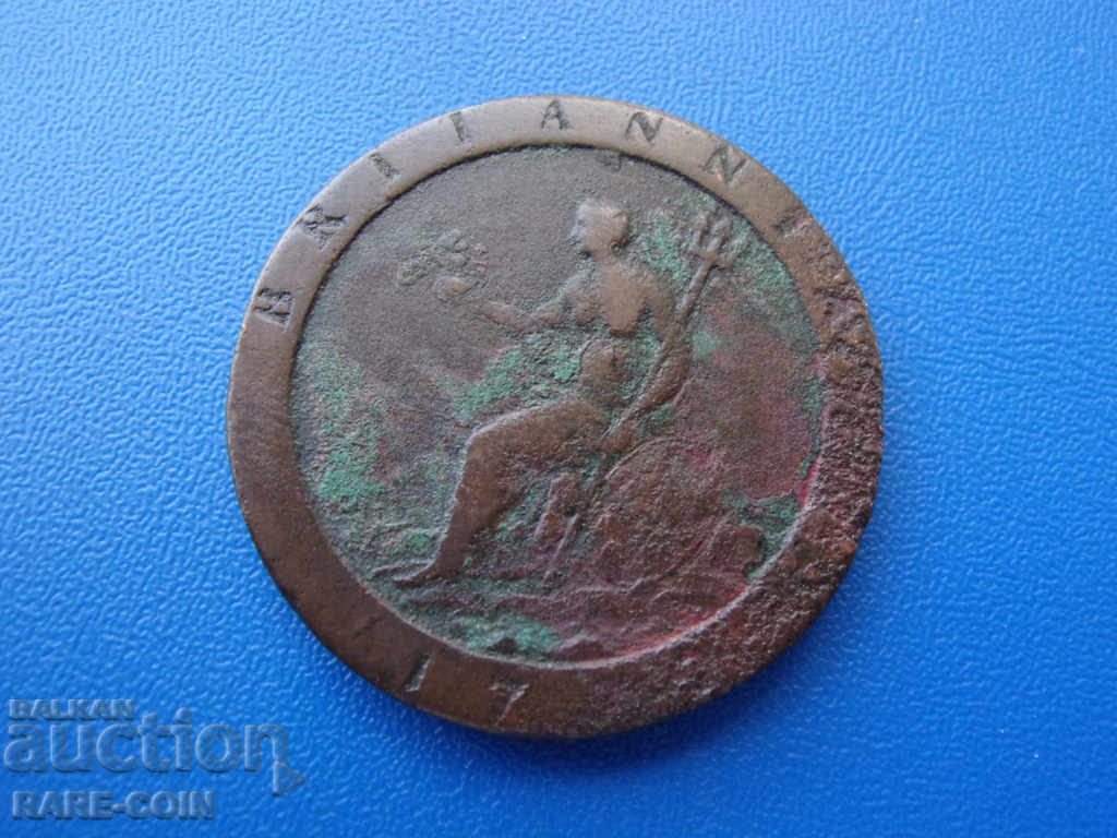 II (78) United Kingdom 1 Penny 1797