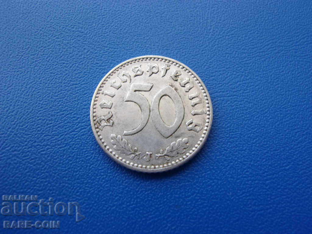 II (86) Γερμανία III Ράιχ 50 Pfennig 1943 J