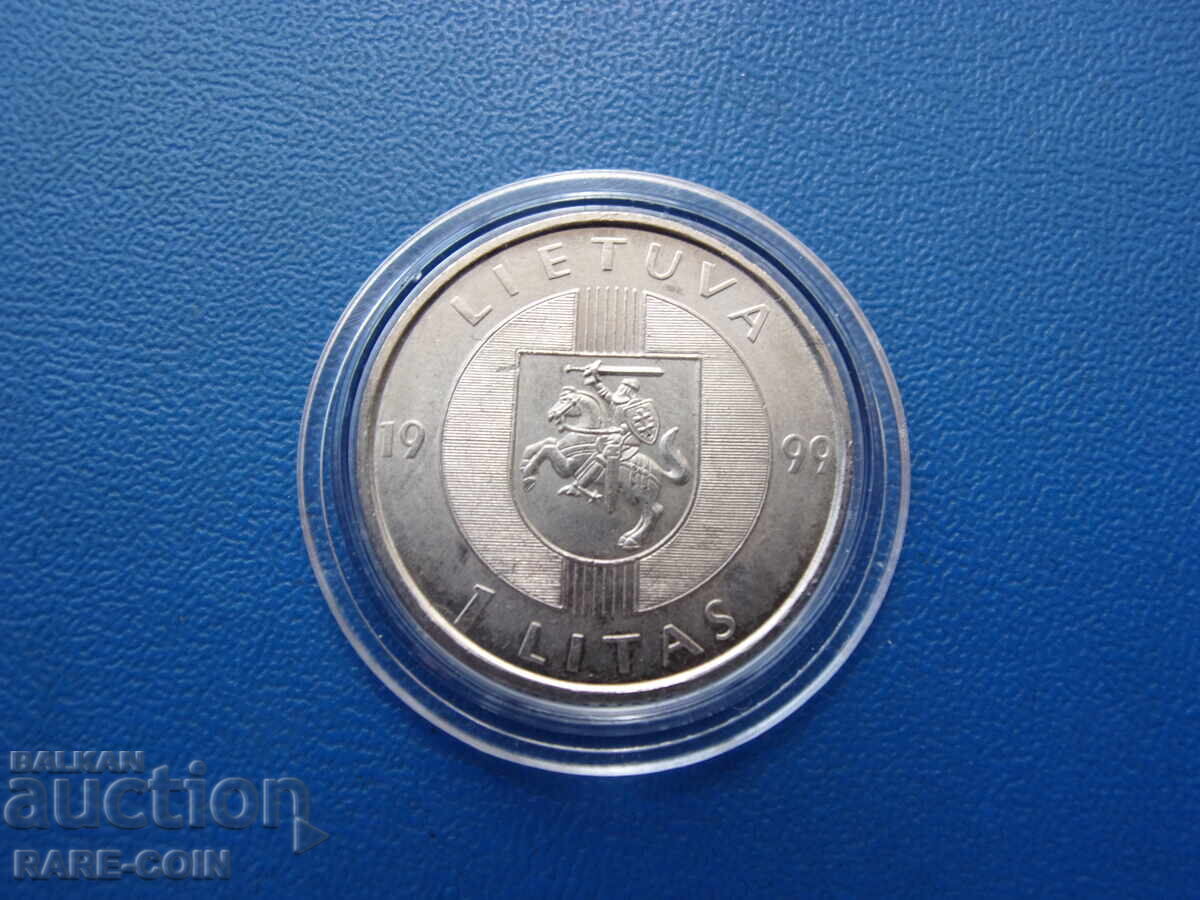 II (92) Λιθουανία 1 Litas 1999 UNC με τιμή € 20.00 | 39.12 BGN