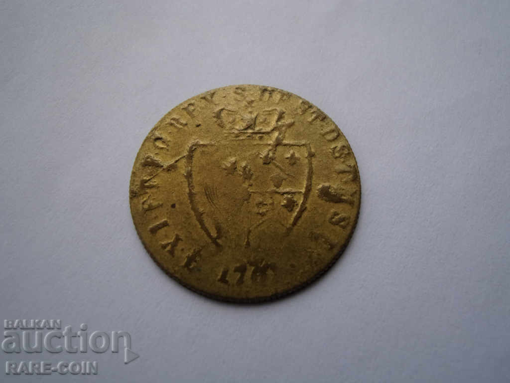 II (98-3)  Великобритания  ½  Пени  1762 с цена € 3.07 | 6.00 лв.