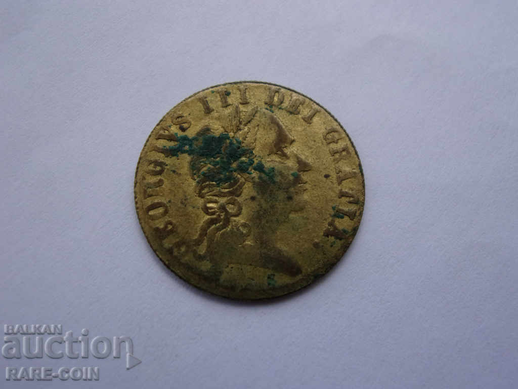 II (98-3)  Великобритания  ½  Пени  1762