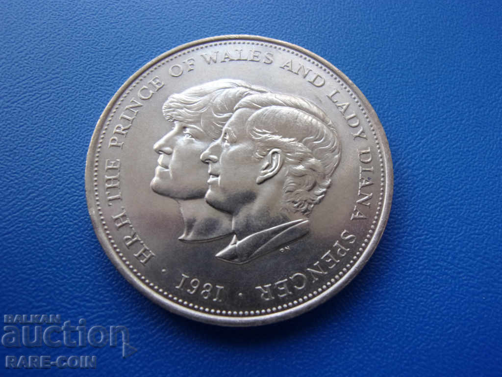 II (106) Marea Britanie 1 Krona 1981