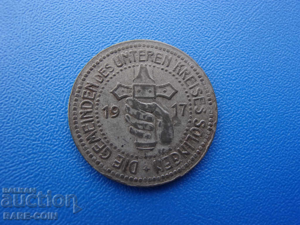 II (176) Zollingen 50 Pfennig 1917