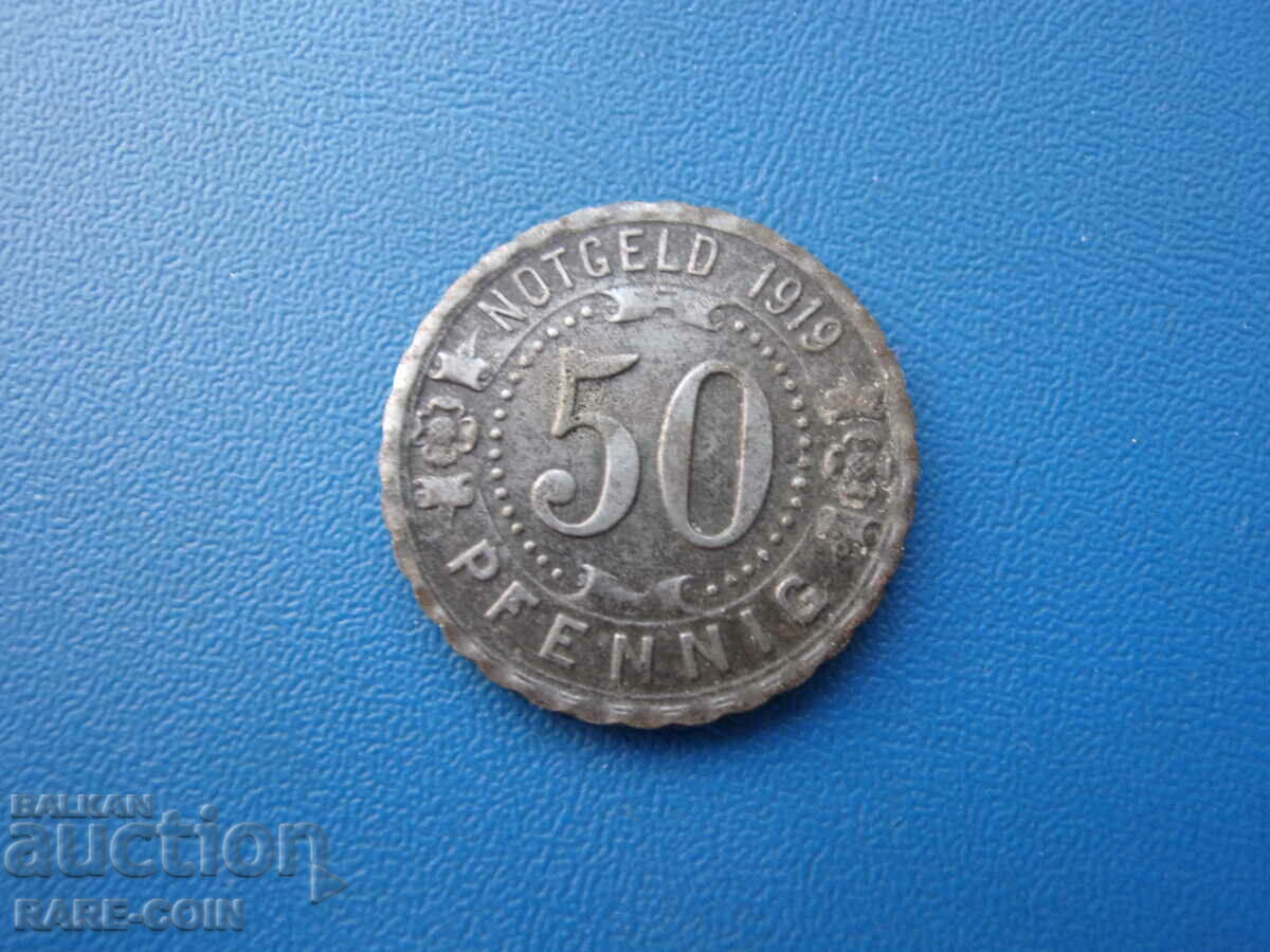 II (191) Germany - Witten 50 Pfennig 1919 Rare