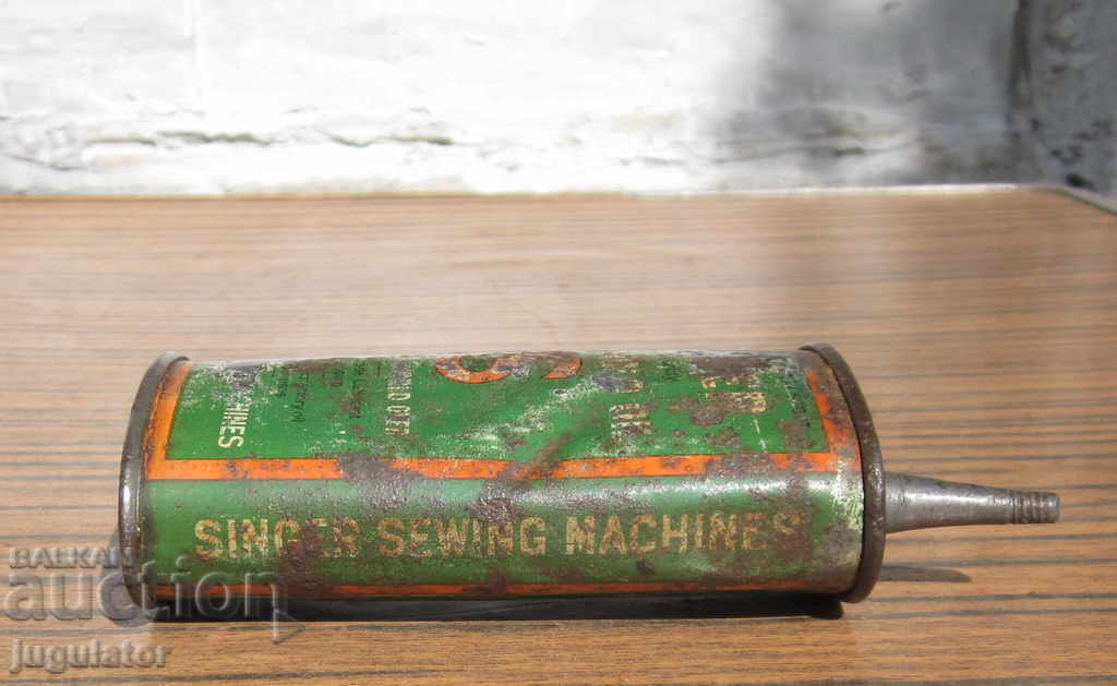 Auction old German Sheet Metal SINGER Singer Auction old German Sheet Metal SINGER Singer