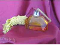 The 30 Art Deco Amber Crystal Glass Perfume Bottle