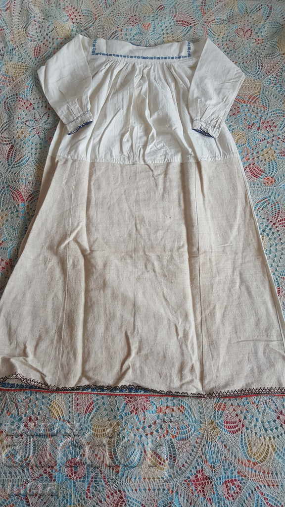 Delivery of Authentic shirt from Northern folk costume. Delivery of Authentic shirt from Northern folk costume.