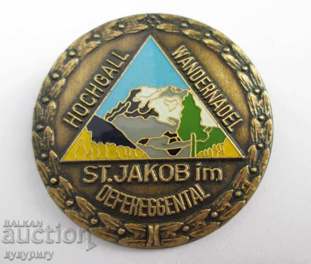 Auction Lot 3 Alpine Badges Mountain Sign Mountaineering Austria Auction Lot 3 Alpine Badges Mountain Sign Mountaineering Austria