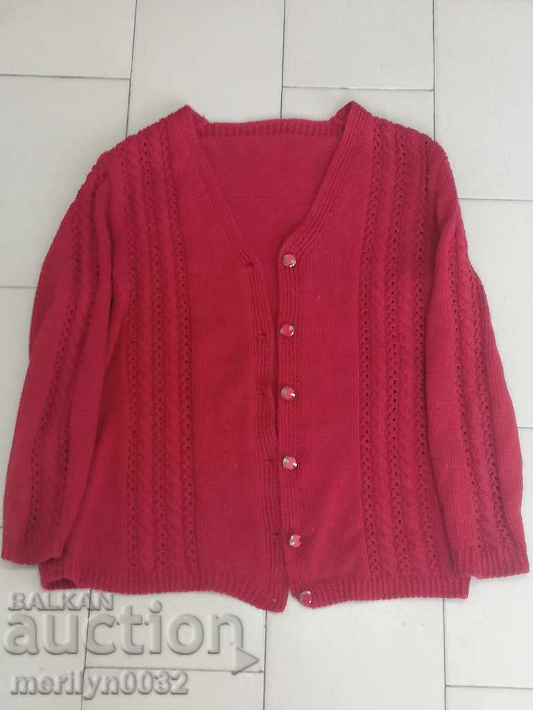 Bibina knitted waistcoat 50-60 years old