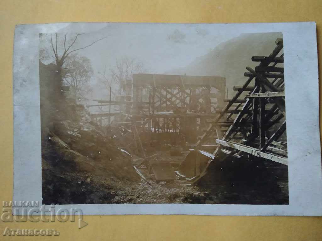 Παλιά φωτογραφία Γέφυρα κατασκευής