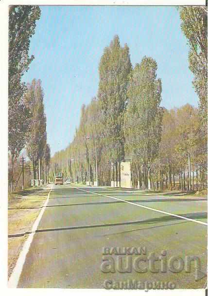 Картичка  България  Свиленград Входната магистрала*