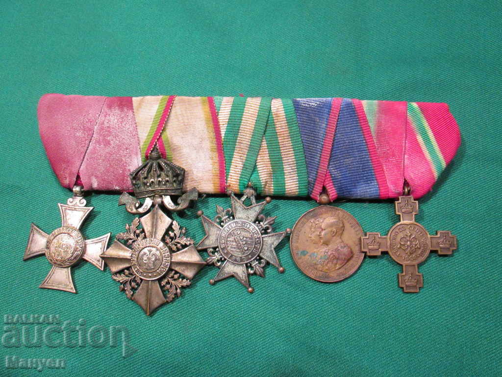 Vand guler regal bulgar cu ordine si medalii.RRRRRR
