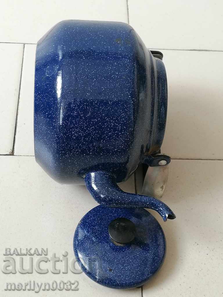 Enamelled pot, kettle, ketchup, kettle, wounded sod - 7