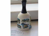 Porcelain bell-10 cm-souvenir from Montenegro-1