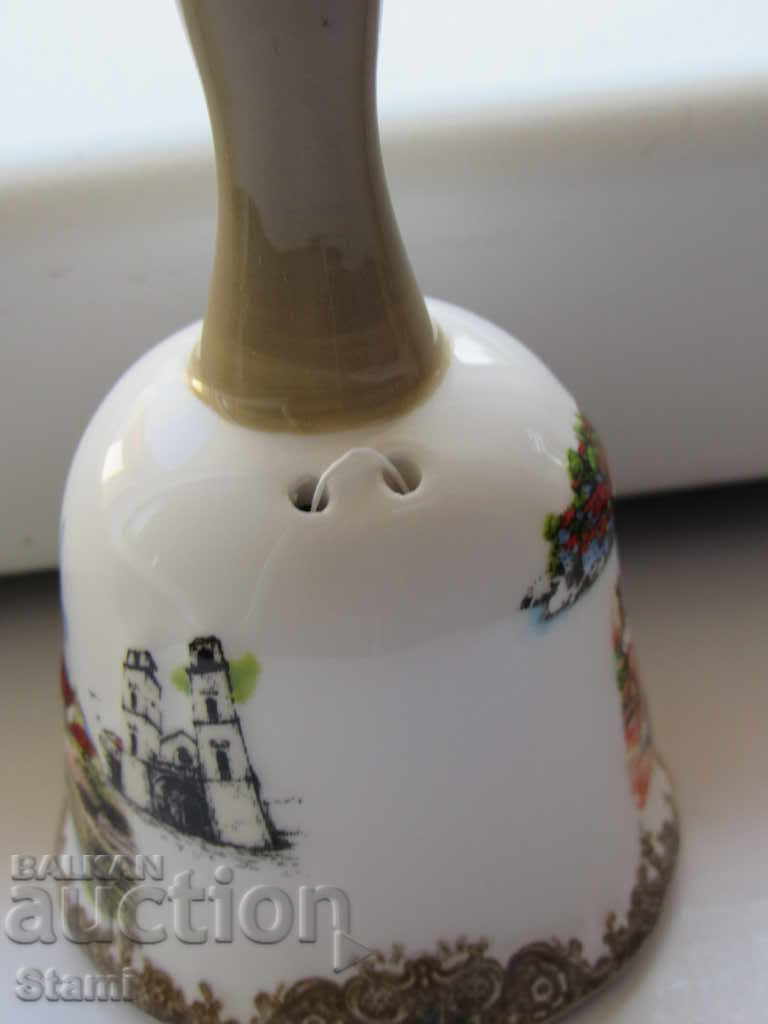 Delivery of Porcelain bell-9 cm souvenir from Montenegro-2 Delivery of Porcelain bell-9 cm souvenir from Montenegro-2