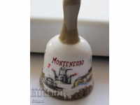Porcelain bell-9 cm souvenir from Montenegro-2