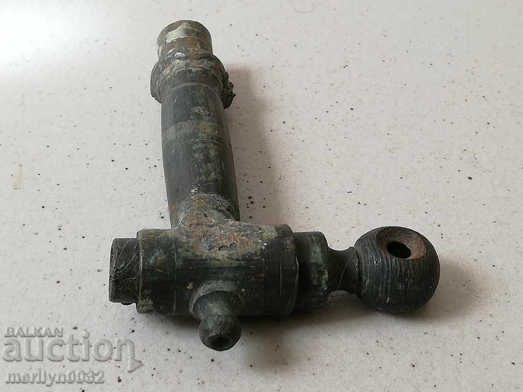 Παλιά κλειστή βαλβίδα καταιωνιστήρων από πίδακα χαλκού - 5